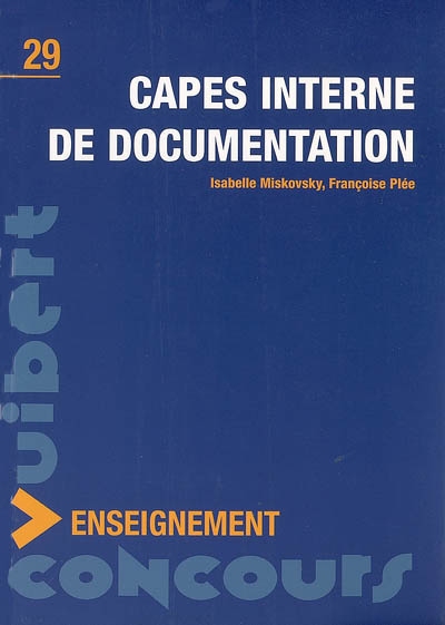 Capes interne de documentation