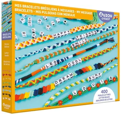 Mes bracelets brésiliens à messages