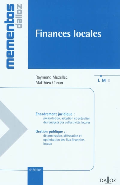 Finances locales