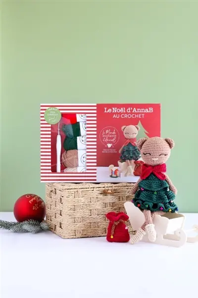 Le Noël d'AnnaB au crochet : l'oursonne
