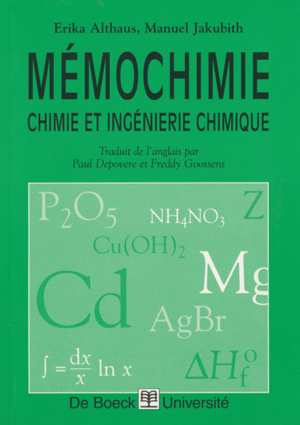 Mémochimie : chimie et...