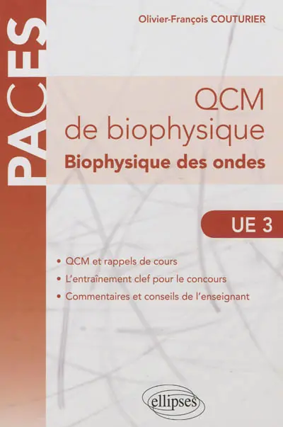 QCM de biophysique UE3 : biophysique des ondes