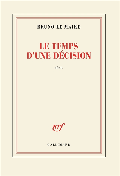 Le temps d'une décision :...