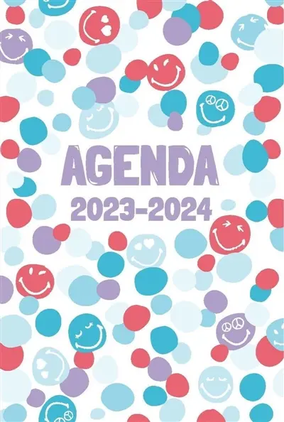 Smiley : Agenda 2023-2024 Back-to-School