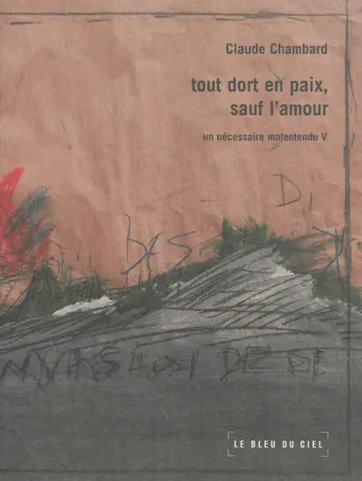 Un nécessaire malentendu. Vol. 5. Tout dort en paix, sauf l'amour