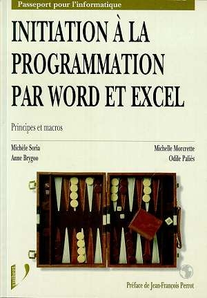 Initiation à la programmation par Word et Excel