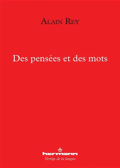 Des pensées et des mots