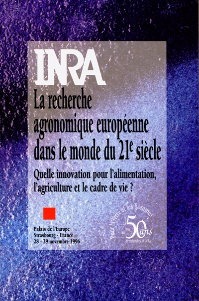 La recherche agronomique...