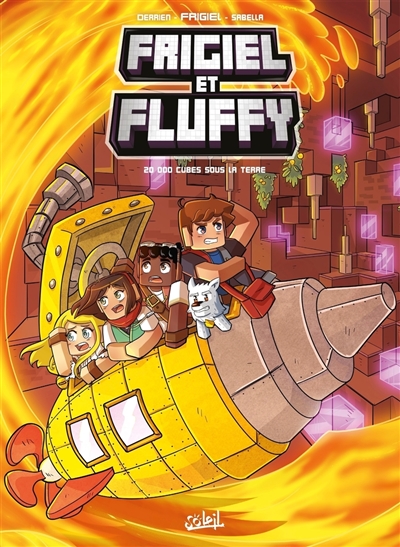 Frigiel et Fluffy, tome 12 : 20.000 cubes sous la Terre