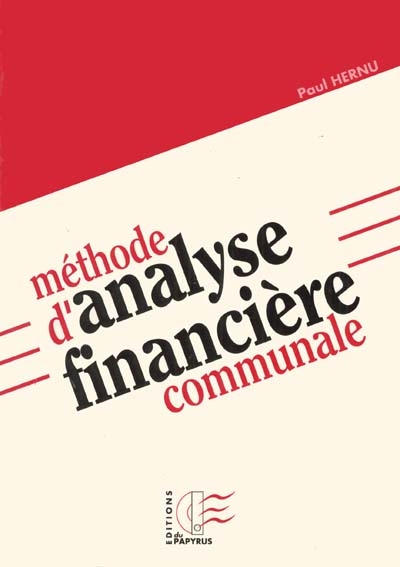 Méthode d'analyse financière communale