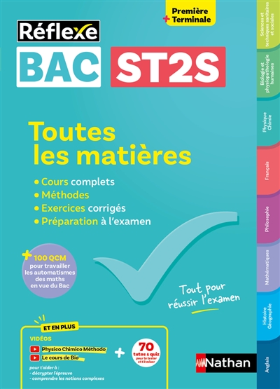 Bac ST2S, première + terminale : toutes les matières