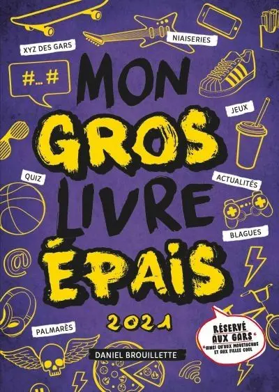Mon gros livre épais 2021