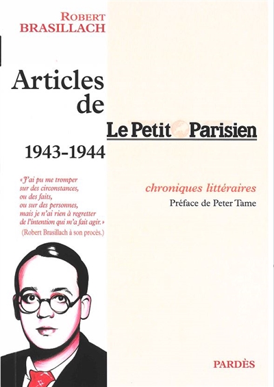 Articles de Le Petit Parisien 1943-1944 : chroniques littéraires