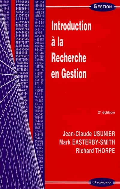 Introduction à la recherche en gestion