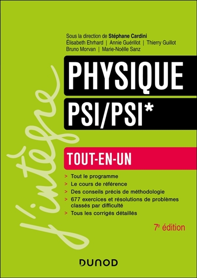 Physique PSI, PSI* :...