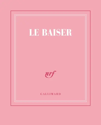 Le baiser : carnet carré couleur