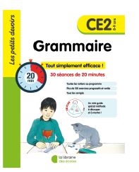 Grammaire CE2, 8-9 ans : 30 séances de 20 minutes