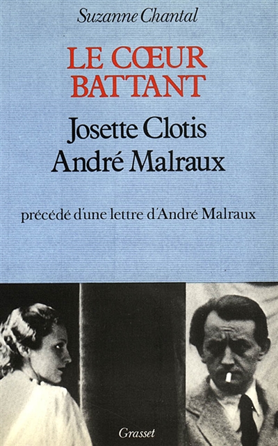 Le coeur battant : Josette Clotis-André Malraux