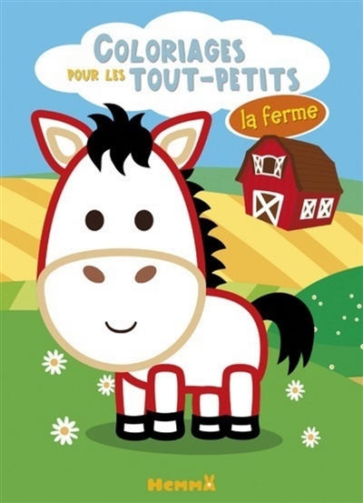 Coloriages pour les tout-petits : la ferme