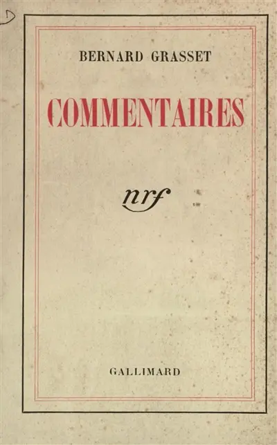 Commentaires
