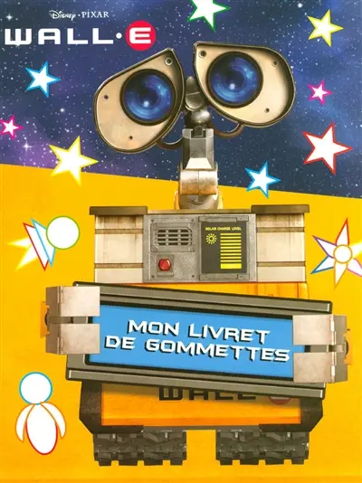 Wall-E, mon livret de gommettes