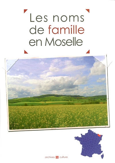 Les noms de famille en Meurthe-et-Moselle