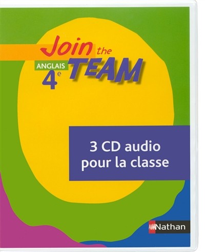 Join the team 4e (2008) : CD audio classe