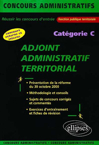 Adjoint administratif territorial : catégorie C
