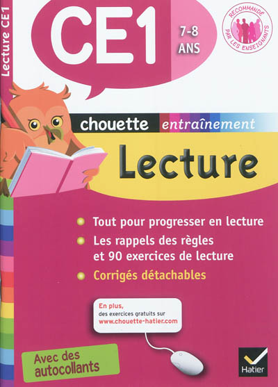 Lecture CE1, 7-8 ans