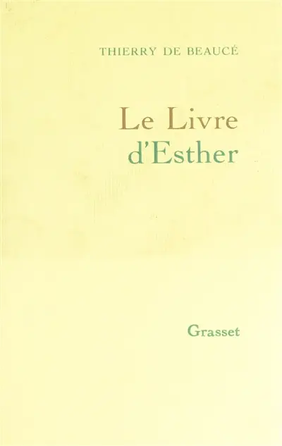 Le Livre d'Esther