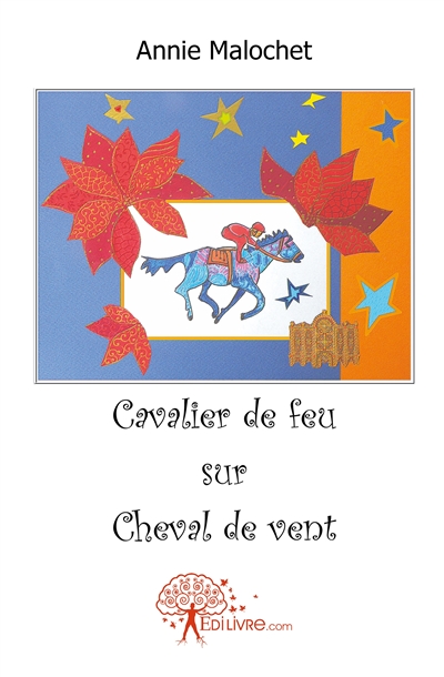 Cavalier de feu sur cheval...