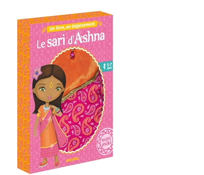 Déguisement : le sari d'Ashna 5-7 ans