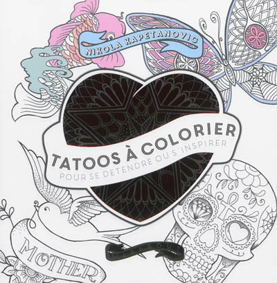 Tatoos à colorier : pour se détendre ou s'inspirer