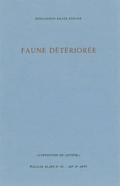 Faune détériorée