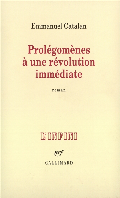 Prolégomènes à une révolution immédiate