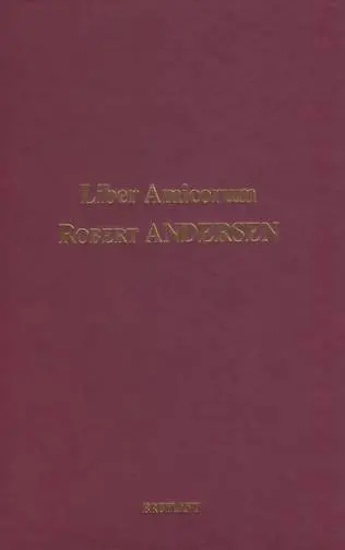 Liber amicorum Robert Andersen