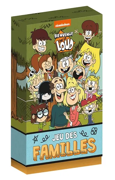 Bienvenue chez les Loud : jeu des familles