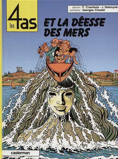 les 4 as et La Deesse des Mers