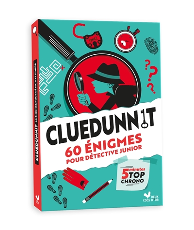 Cluedunnit : 60 énigmes pour détective junior : 5 minutes top chrono