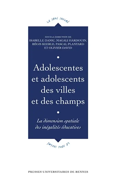 Adolescentes et adolescents des villes et des champs : la dimension spatiale des inégalités éducatives