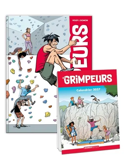 Les grimpeurs : pack tome 1 + calendrier 2027
