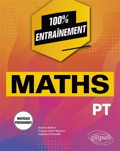 Maths PT : nouveaux programmes