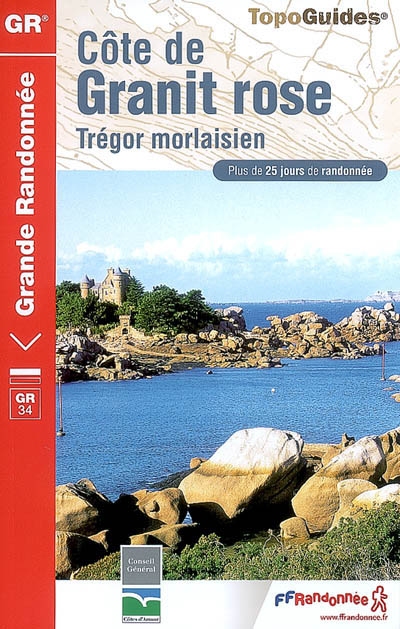 Côte de Granit rose : Trégor morlaisien : GR34, GR34A, GR34B, GR34D