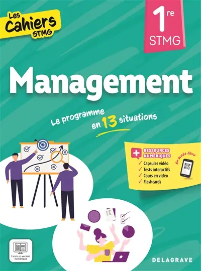 Management 1re STMG : le programme en 13 situations