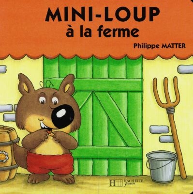 Mini-loup à la ferme