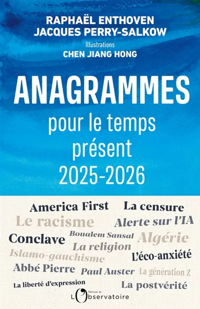 Anagrammes pour le temps présent : 2025-2026