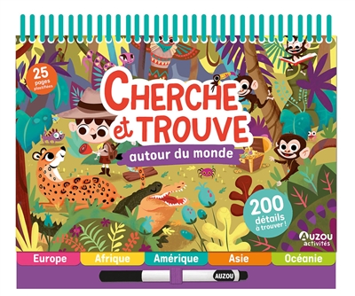 Cherche et trouve autour du monde : 200 détails à trouver !