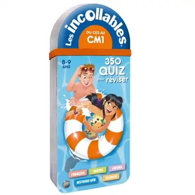 350 quiz pour réviser : du CE2 au CM1, 8-9 ans