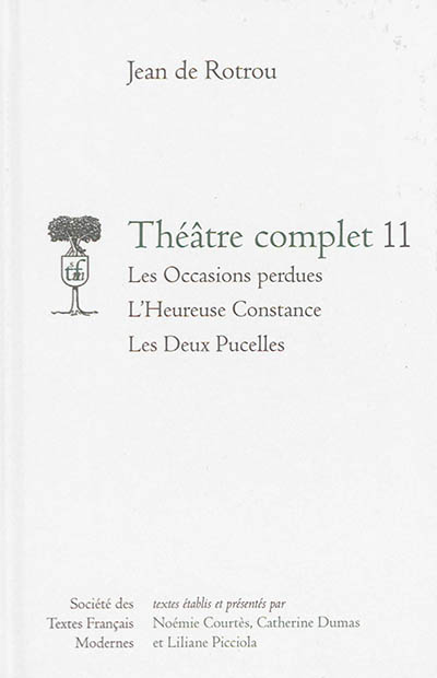 Théâtre complet. Vol. 11