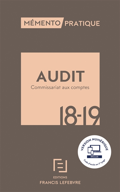 Audit commissariat aux comptes 2017-2018